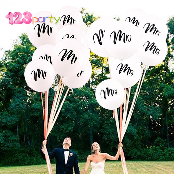 Mr&Mrs Latex Balloons