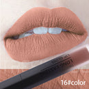 30 color matte liquid lipstick waterproof long lasting lip plumper makeup lipstick velvet gloss lip gloss cosmetics