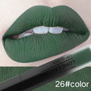 30 color matte liquid lipstick waterproof long lasting lip plumper makeup lipstick velvet gloss lip gloss cosmetics