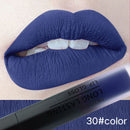 30 color matte liquid lipstick waterproof long lasting lip plumper makeup lipstick velvet gloss lip gloss cosmetics