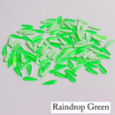 15 Color Water Drop Colorful Stones For 3D Nail Art