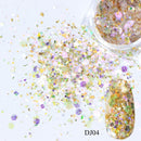 Nail Art Mermaid Glitter Flakes