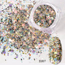 Nail Art Mermaid Glitter Flakes