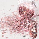 Nail Art Mermaid Glitter Flakes