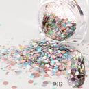 Nail Art Mermaid Glitter Flakes