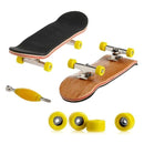 1 Set Wooden Fingerboard Skateboard with Box Children Deck Sport Game Gift Maple Novelty Finger Toy for Adults Kids 6 Colors