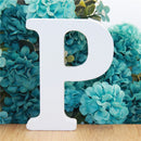 1pc 10cm White Wooden Letters Alphabet DIY Word Letter Party Wedding Home Decor Name Design Art Crafts Standing 3.94 Inches