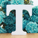 1pc 10cm White Wooden Letters Alphabet DIY Word Letter Party Wedding Home Decor Name Design Art Crafts Standing 3.94 Inches