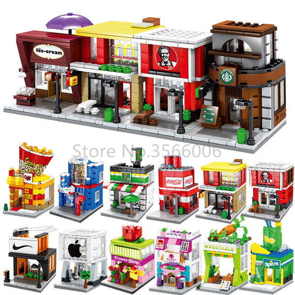 Mini City Street Series Building Blocks