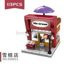 Mini City Street Series Building Blocks