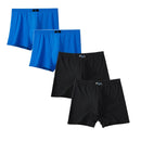 4-packs 2020 New Men's Boxer Pantie Lot Underpant Loose Large Short Cotton Plus 6XL 7XL 8XL 9XL 10XL Underwear Boxer Male XXXXL