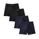 4-packs 2020 New Men's Boxer Pantie Lot Underpant Loose Large Short Cotton Plus 6XL 7XL 8XL 9XL 10XL Underwear Boxer Male XXXXL
