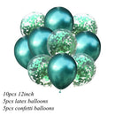 Gold Foil Confetti Transparent Balloons