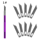 1 Knife Handle with 11 Blade Replacement 1