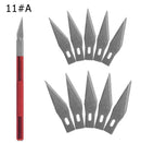 1 Knife Handle with 11 Blade Replacement 1