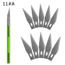 1 Knife Handle with 11 Blade Replacement 1