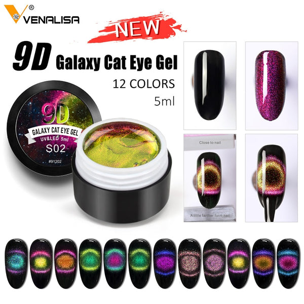 UV Nail Gel 9D Cat Eye Effect