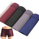 Printed Comfortable Cotton Boxer Briefs / Men's Underwear