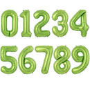 Aluminium Foil Number Balloons