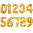 Aluminium Foil Number Balloons
