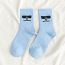 1 Pair Korea Funky Harajuku Trend Women Candy Colors Casual Funny Socks Girl Kawaii Socks Unisex Surprise Mid Women Crew Socks