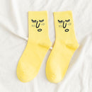 1 Pair Korea Funky Harajuku Trend Women Candy Colors Casual Funny Socks Girl Kawaii Socks Unisex Surprise Mid Women Crew Socks