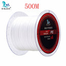 2019 New 300M 500M 1000M 4 Strands 8-80LB Braided Fishing Line PE Multilament Braid Lines wire Smoother Floating Line