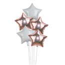 Gold Silver Foil Star Balloon