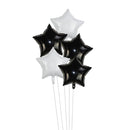 Gold Silver Foil Star Balloon
