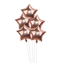 Gold Silver Foil Star Balloon