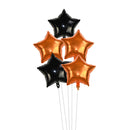 Gold Silver Foil Star Balloon