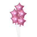 Gold Silver Foil Star Balloon