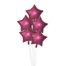 Gold Silver Foil Star Balloon