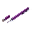 2in1 Capacitive Pen Touch Screen Drawing Pen Stylus with Conductive Touch Sucker Microfiber Touch Head for Tablet PC Smart Phone