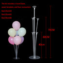 1 Set Metallic Confetti Balloons With Ribbon