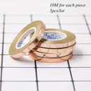1 Set Metallic Confetti Balloons With Ribbon