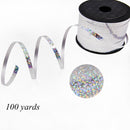 1 Set Metallic Confetti Balloons With Ribbon