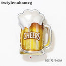 Self-sealing Aluminum Foil Balloon