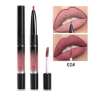 Long-lasting Water Proof Moisturizing Matte 2 In 1 Lip Liner Pencil / Lipstick