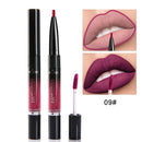 Long-lasting Water Proof Moisturizing Matte 2 In 1 Lip Liner Pencil / Lipstick