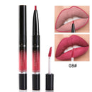 Long-lasting Water Proof Moisturizing Matte 2 In 1 Lip Liner Pencil / Lipstick