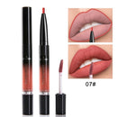 Long-lasting Water Proof Moisturizing Matte 2 In 1 Lip Liner Pencil / Lipstick