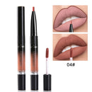 Long-lasting Water Proof Moisturizing Matte 2 In 1 Lip Liner Pencil / Lipstick