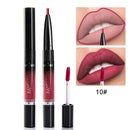 Long-lasting Water Proof Moisturizing Matte 2 In 1 Lip Liner Pencil / Lipstick