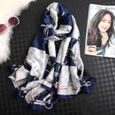 2020 Luxury Brand New Summer Women Silk Scarf Beach Hijab Shawls and Wraps Female Foulard Echarpe Designer Bandana Free shipping