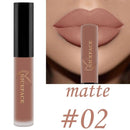 Highly Pigmented Waterproof Matte Velvety Smooth Liquid Lip Cream In 2 Shades