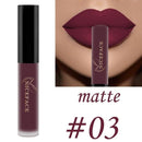 Highly Pigmented Waterproof Matte Velvety Smooth Liquid Lip Cream In 2 Shades