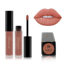 Highly Pigmented Waterproof Matte Velvety Smooth Liquid Lip Cream In 2 Shades