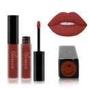 Highly Pigmented Waterproof Matte Velvety Smooth Liquid Lip Cream In 2 Shades