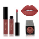 Highly Pigmented Waterproof Matte Velvety Smooth Liquid Lip Cream In 2 Shades